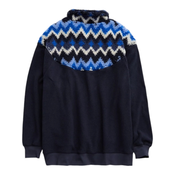 Blue Aerie Quarter Zip Sweatshirt - Picture 4 of 6